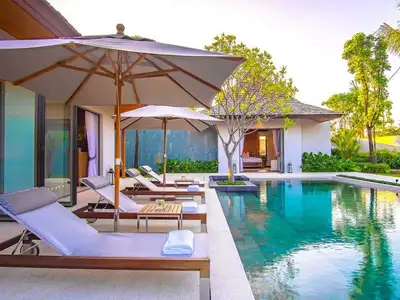 Villa de luxe 4 chambres de style balinais à vendre, Thalang, Phuket
