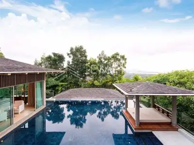 Villa de luxe 4 chambres vue mer à louer à Layan