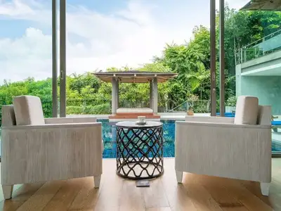 Villa de luxe 4 chambres vue mer à louer à Layan