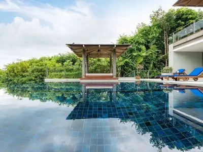 Villa de luxe 4 chambres vue mer à louer à Layan