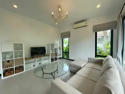 Belle villa tropicale avec piscine 3 chambres à louer, Layan, Phuket