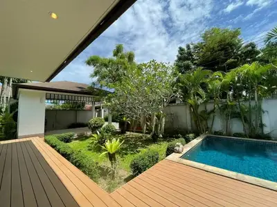 Belle villa tropicale avec piscine 3 chambres à louer, Layan, Phuket