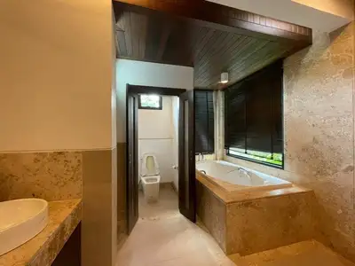 Belle villa tropicale avec piscine 3 chambres à louer, Layan, Phuket