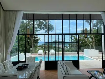 Villa 2 chambres vue mer à louer, Cape Panwa, Phuket