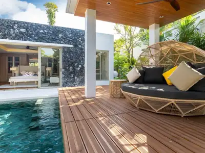 Botanica, villa 4 chambres à louer à Bang Tao