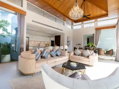 Botanica, villa 4 chambres à louer à Bang Tao