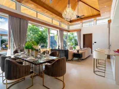 Botanica, villa 4 chambres à louer à Bang Tao
