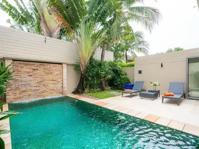 Charmante villa avec piscine 2 chambres à louer, Choeng Thale, Phuket