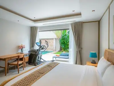 Charmante villa avec piscine 2 chambres à louer, Choeng Thale, Phuket