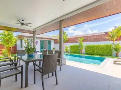 Villa privée avec piscine 3 chambres à louer – à Pasak – Choeng Thale, Phuket