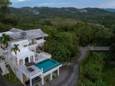 Grande villa de luxe 3 chambres à louer à Layan, Phuket – Domaine tropical de 5 600 m²