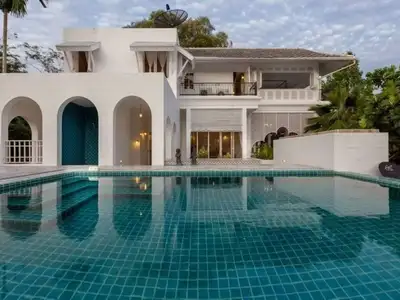 Grande villa de luxe 3 chambres à louer à Layan, Phuket – Domaine tropical de 5 600 m²