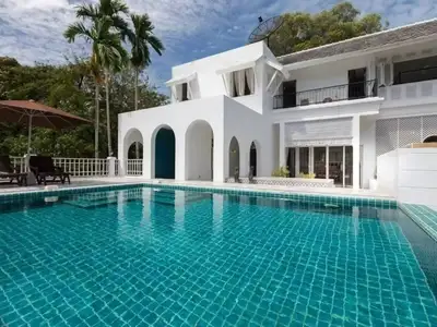 Grande villa de luxe 3 chambres à louer à Layan, Phuket – Domaine tropical de 5 600 m²
