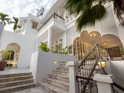 Grande villa de luxe 3 chambres à louer à Layan, Phuket – Domaine tropical de 5 600 m²