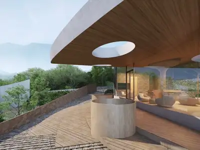 Villa avec piscine 4 chambres et vue panoramique sur l'océan à vendre – à Bang Tao, Phuket
