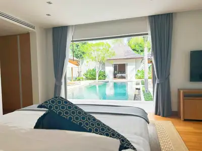 Anchan Grand Residence, villa 4 chambres de 1 105 m² avec piscine à vendre à Choeng Thale, Phuket