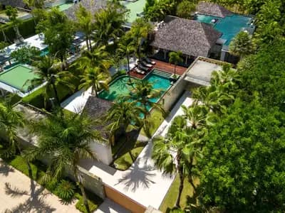 Villa 4 chambres de 1 537 m² avec piscine privée à vendre à Choeng Thale, Phuket