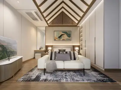 Villa 4 chambres sur 2 niveaux de 423 m² avec piscine privée à vendre à Bang Tao, Phuket