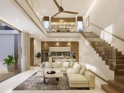 Villa luxueuse 3 chambres de 306 m² avec piscine privée à vendre à Bang Tao, Phuket