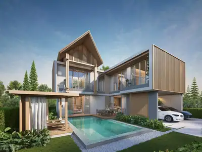 Villa luxueuse 3 chambres de 306 m² avec piscine privée à vendre à Bang Tao, Phuket