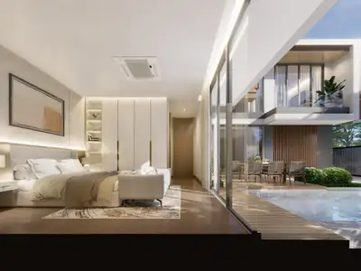 Villa luxueuse 3 chambres de 306 m² avec piscine privée à vendre à Bang Tao, Phuket