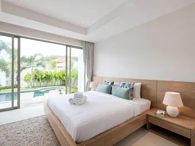 Trichada Tropical Pool Villa – 3 chambres avec piscine privée à louer à Choeng Thale
