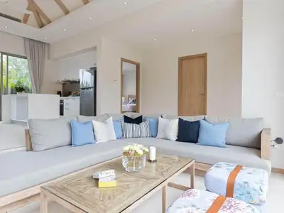 Trichada Tropical Pool Villa – 3 chambres avec piscine privée à louer à Choeng Thale