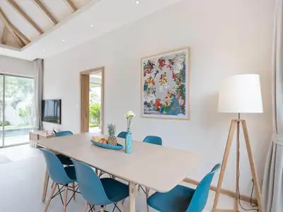 Trichada Tropical Pool Villa – 3 chambres avec piscine privée à louer à Choeng Thale