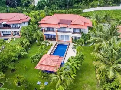 Laguna – 5 chambres avec grand jardin à louer à Choeng Thale