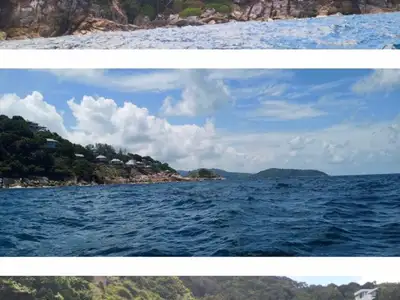 Terrain en bord de mer de 20 rais à vendre à Kamala