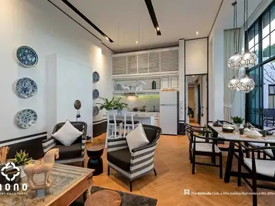 Mono – Villa 2 chambres avec piscine privée à louer à Choeng Thale