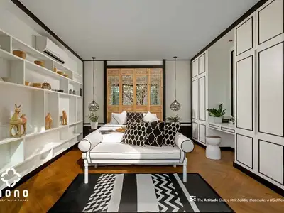 Mono – Villa 2 chambres avec piscine privée à louer à Choeng Thale