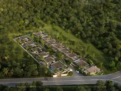 Nouveau projet : villa 4 chambres avec vue montagne à vendre à Choeng Thale