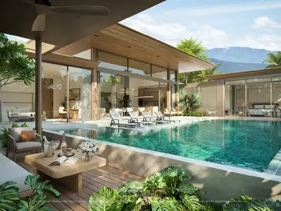 Nouveau projet : villa 4 chambres avec vue montagne à vendre à Choeng Thale