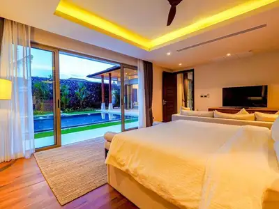 Botanica Bangtao – Villa 4 chambres avec piscine privée à louer à Choeng Thale