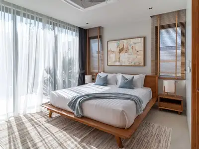 Botanica Modern Loft – Villa 3 chambres avec piscine privée à Choeng Thale