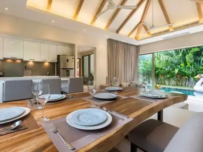 Trichada Villa – 3 chambres avec piscine privée à louer à Choeng Thale