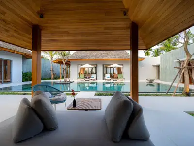 Anchan Tropicana – 4 chambres avec piscine privée à louer à Choeng Thale