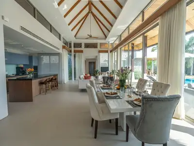 Botanica The Residence – 4 chambres avec piscine privée à louer près de Layan Beach, Choeng Thale