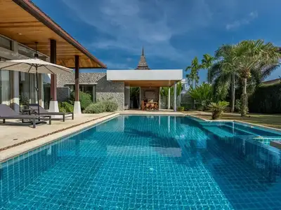 Botanica The Residence – 4 chambres avec piscine privée à louer près de Layan Beach, Choeng Thale