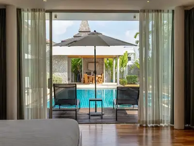 Botanica The Residence – 4 chambres avec piscine privée à louer près de Layan Beach, Choeng Thale