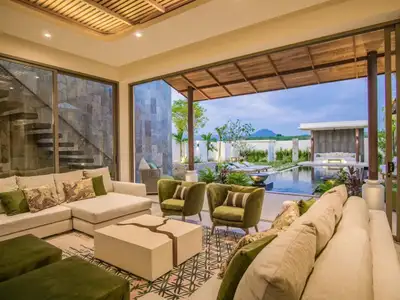 Garden Atlas Villa – 3+1 chambres avec piscine privée à louer à Choeng Thale
