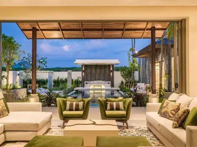 Garden Atlas Villa – 3+1 chambres avec piscine privée à louer à Choeng Thale