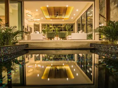 Garden Atlas Villa – 3+1 chambres avec piscine privée à louer à Choeng Thale