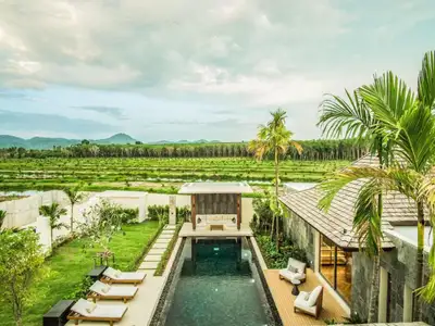 Garden Atlas Villa – 3+1 chambres avec piscine privée à louer à Choeng Thale