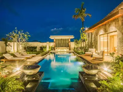 Garden Atlas Villa – 3+1 chambres avec piscine privée à louer à Choeng Thale