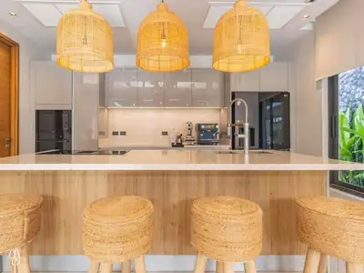 Botanica Modern Loft – 4 chambres avec piscine privée à louer à Choeng Thale