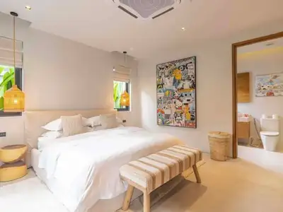 Botanica Modern Loft – 4 chambres avec piscine privée à louer à Choeng Thale