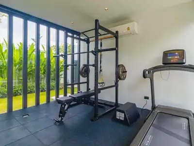 Botanica Modern Loft – 4 chambres avec piscine privée à louer à Choeng Thale