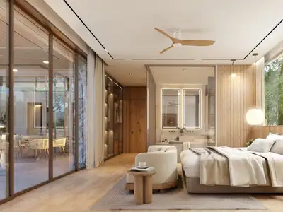 Mono Champaca Villas, Phuket : villas avec piscine exclusives à vendre à Layan – Nai Thon Beach